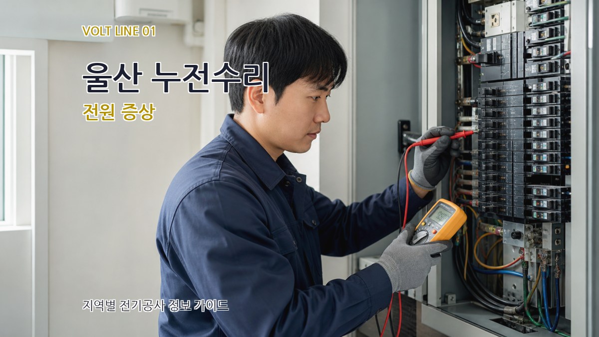 울산 누전수리 전원 증상