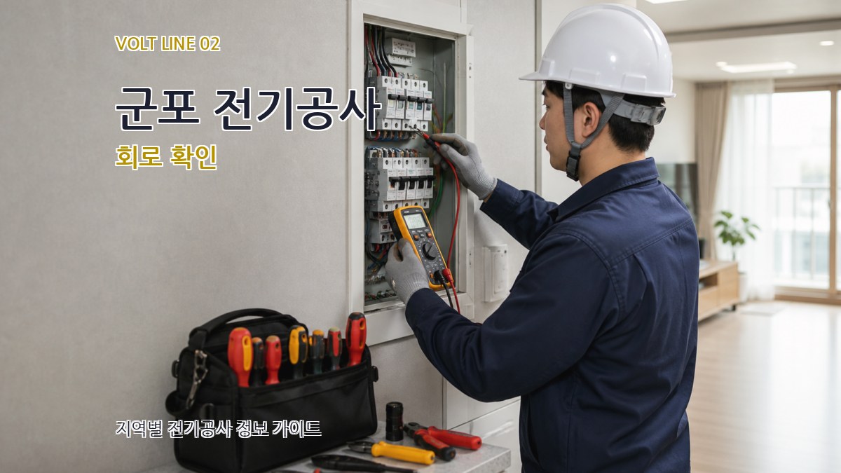 군포 전기공사 회로 확인
