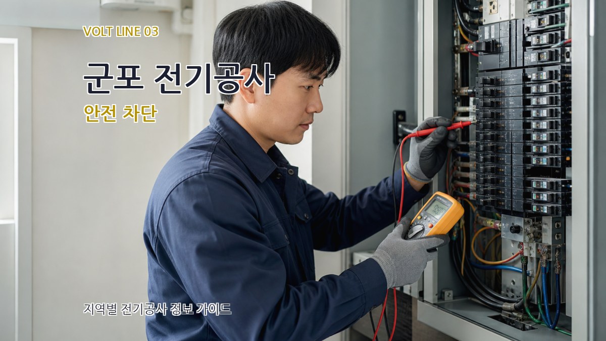 군포 전기공사 안전 차단