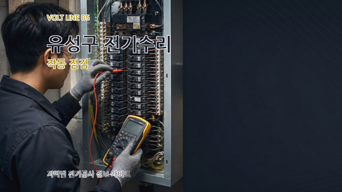 유성구 전기수리 작동 점검