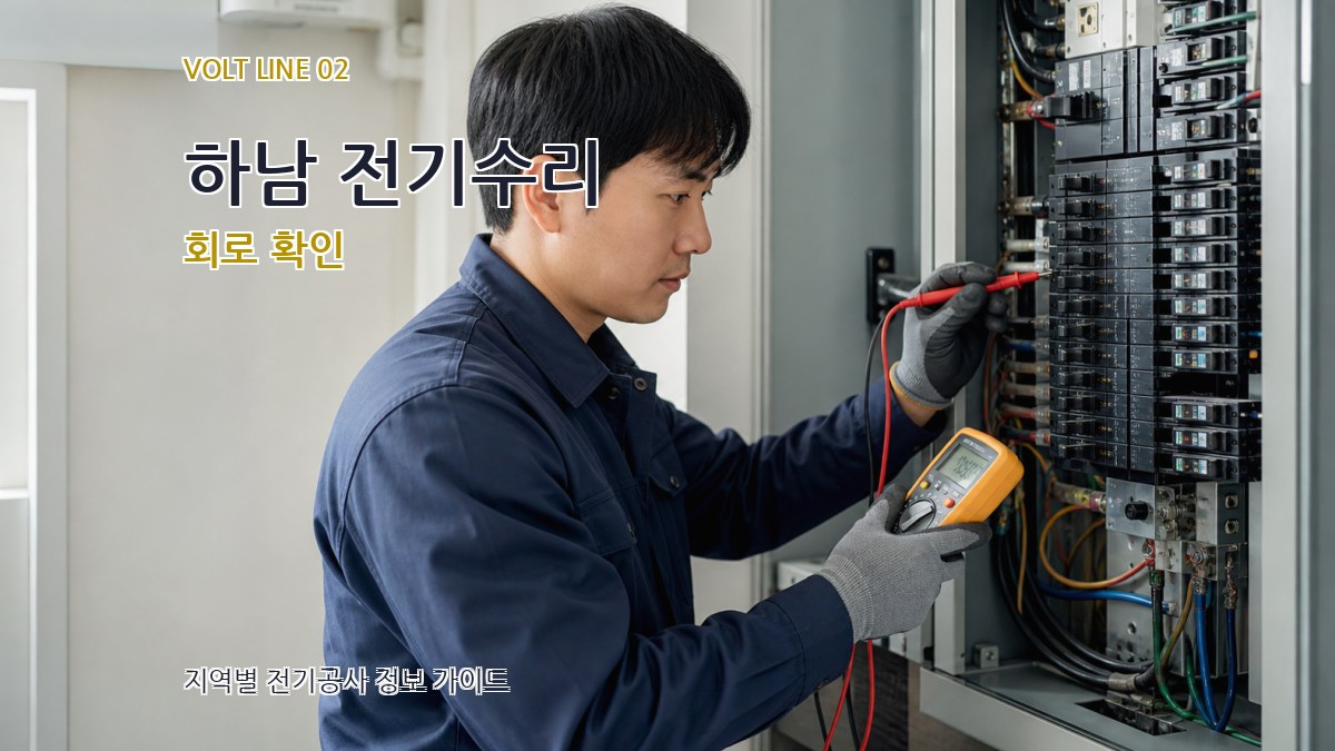 하남 전기수리 회로 확인