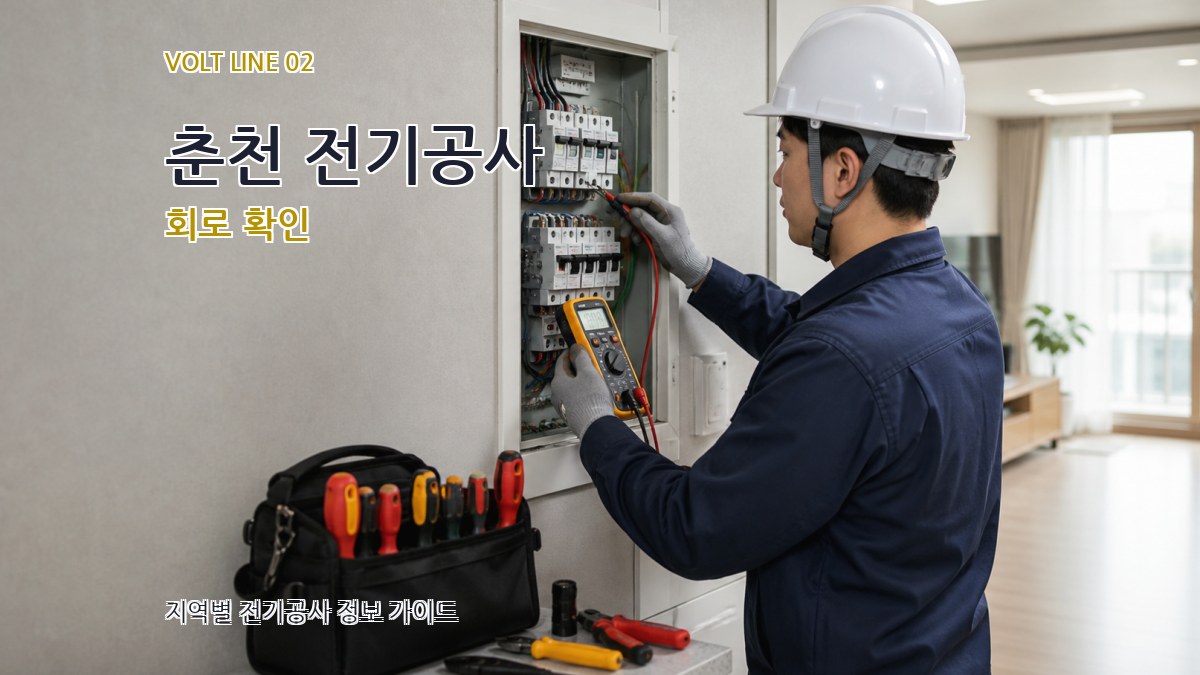 춘천 전기공사 회로 확인